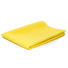 Microvezeldoek geel