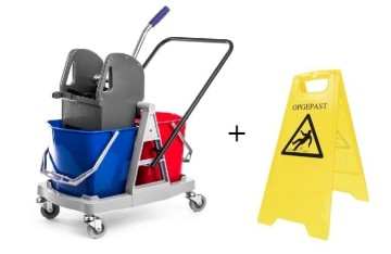 Schoonmaaktrolley  bord