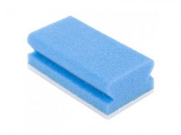 Schuurspons greep cleantrade blauw